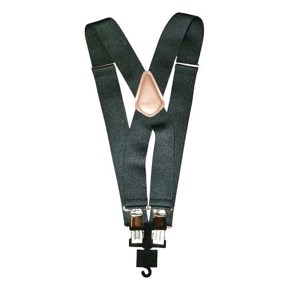 Carhartt Men's Black Rugged Flex Reflective Utility Suspenders OS (up to 52") - Picture 1 of 7